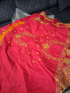 Pink Embroidered Lehenga Choli