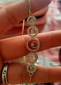 Jewelry set with cubic zirconia