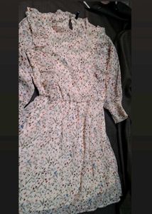 Floral Print Mini Dress