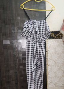 Gingham Jumpsuit