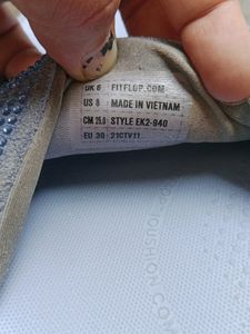 FITFLOP Women&#39;s Blue Slides/Flats