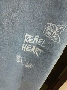 Denim Jeans with Fun Graphics