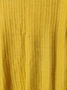 Yellow sweater