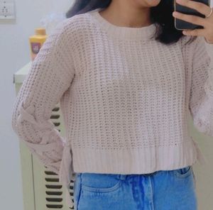 Woolen Crop Top