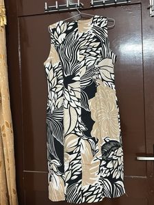 Floral Print Sleeveless Dress