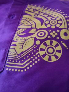 Men&#39;s Purple Kurta