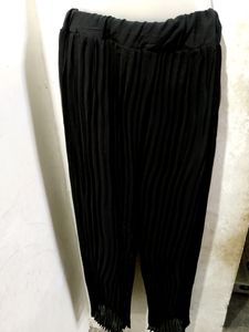 Pletted Palazzo For Girls