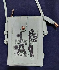Cute Paris-Themed Crossbody Bag