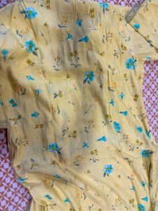 Floral Print Button-Down Top