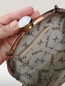 Crystal And Gold Embellished Clutch For Women