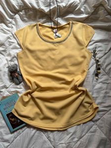 Embellished Round Neck Top