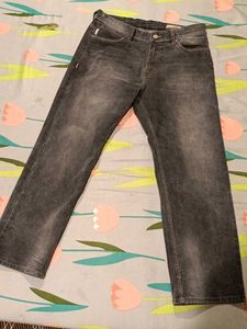 Black Jeans Straight Fit