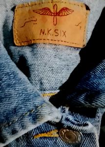 Blue Denim Jacket Size Medium