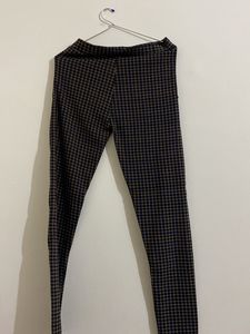 Woollen Checked Trouser