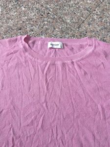Pink Casual T-Shirt