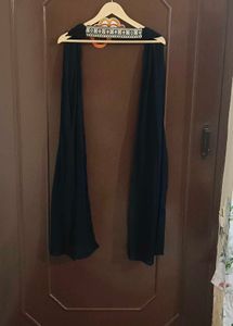 Designer Navy Blue Peplum Set