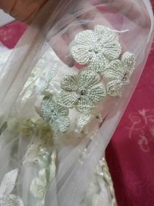 Pista Green Net Fabric