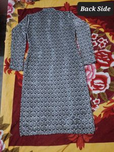 Shaneel Black &amp; White kurti