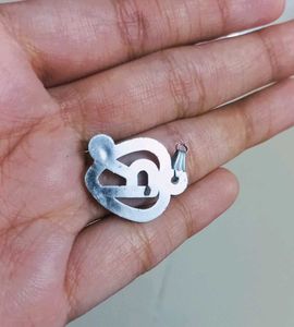 Heart Shaped Locket With R Initial