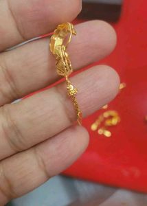 Gold Long Earrings