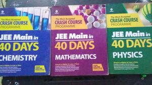JEE Main in 40 Days - Physics, Chemistry, Math