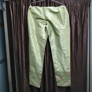 Pista Green Kurti Pent And Dupatta Set