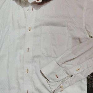 Men&#39;s Party Wear White Shirt