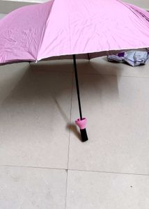 0% Cute Pink Umbrella