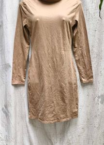 3438. Bodycon Mini Dress - Long Sleeves