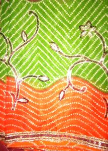 Bandhani Sari