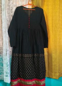 Elegant Black Tunic Top
