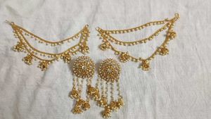 Pearl Jhumka Earrings