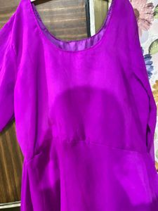 Purple Mini Dress