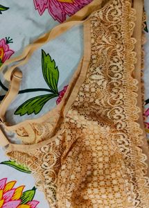 Lingerie Net Lace Bra (40/100)(Non-padded)