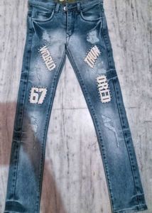 Stylish Distressed Jeans