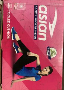 Asian Ladies Sports Shoes - Light Blue
