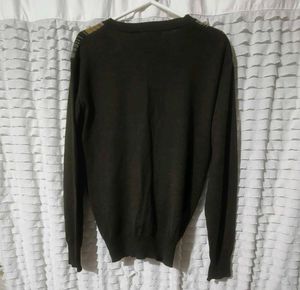 China Striped Knit Cardigan