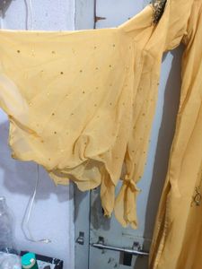 Long Koti Suit With Beautiful Selvees