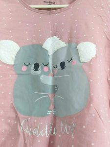 Cute Night Set With Short For Women