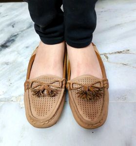 Tan Loafers