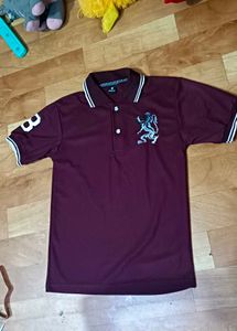 Burgundy T-shirt For Men