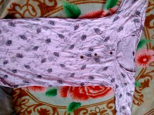 Baby Pink Kurta,used Bt Good