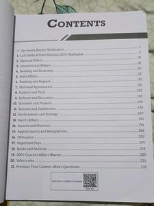 2024 Current Affairs Book January To June