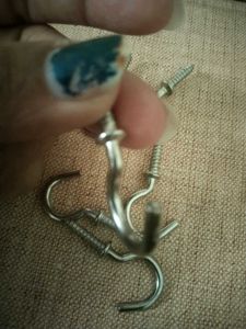6 Screw-in Cup Hooks