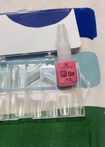 100 False Nails Stick on Nai