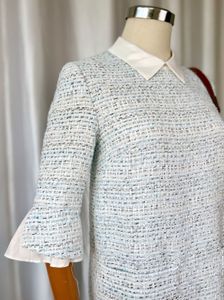 Chic Tweed Mini Dress