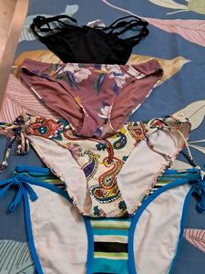 Combo Of Four Imported Fabric  Panty