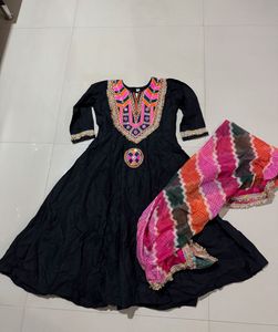Elegant Black Kurta Set