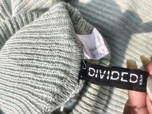 H&amp;M Sage Green Turtleneck Sweater