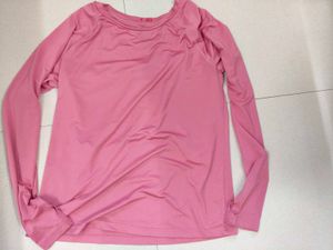 🧚🏻‍♀️Pink Long Sleeve Workout Top